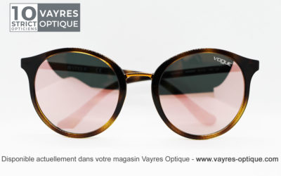 La lunette solaire parfaite pour les femmes VOGUE chez Vayres Optique